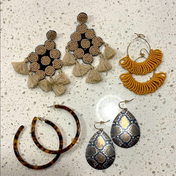 Earrings - 4 pairs! - Picture 1 of 1